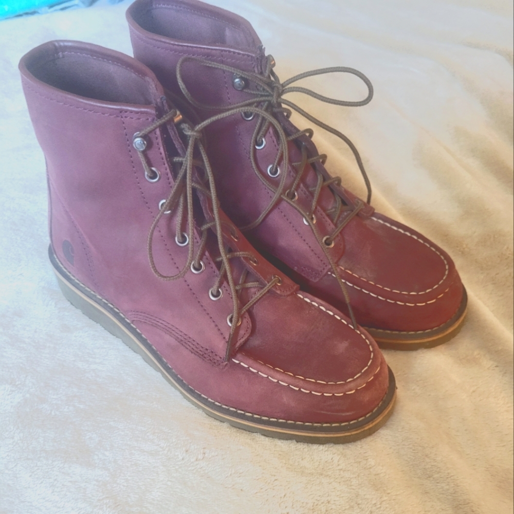 Carhartt 6" moc soft toe wedge boot